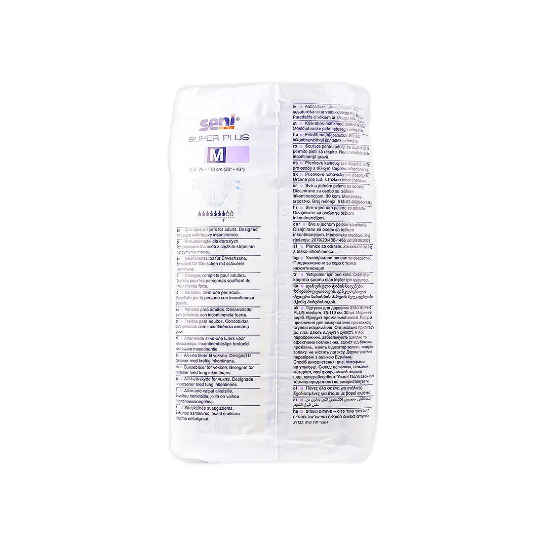 56633-Seni Super Plus Diapers 30pcs-Medium +3