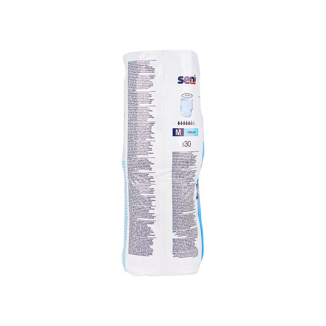 56636-Seni Active Classic Diapers 30pcs- Medium +2