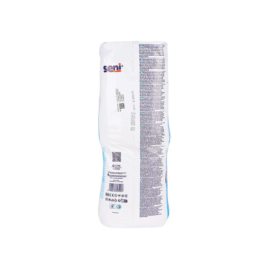 56636-Seni Active Classic Diapers 30pcs- Medium +3