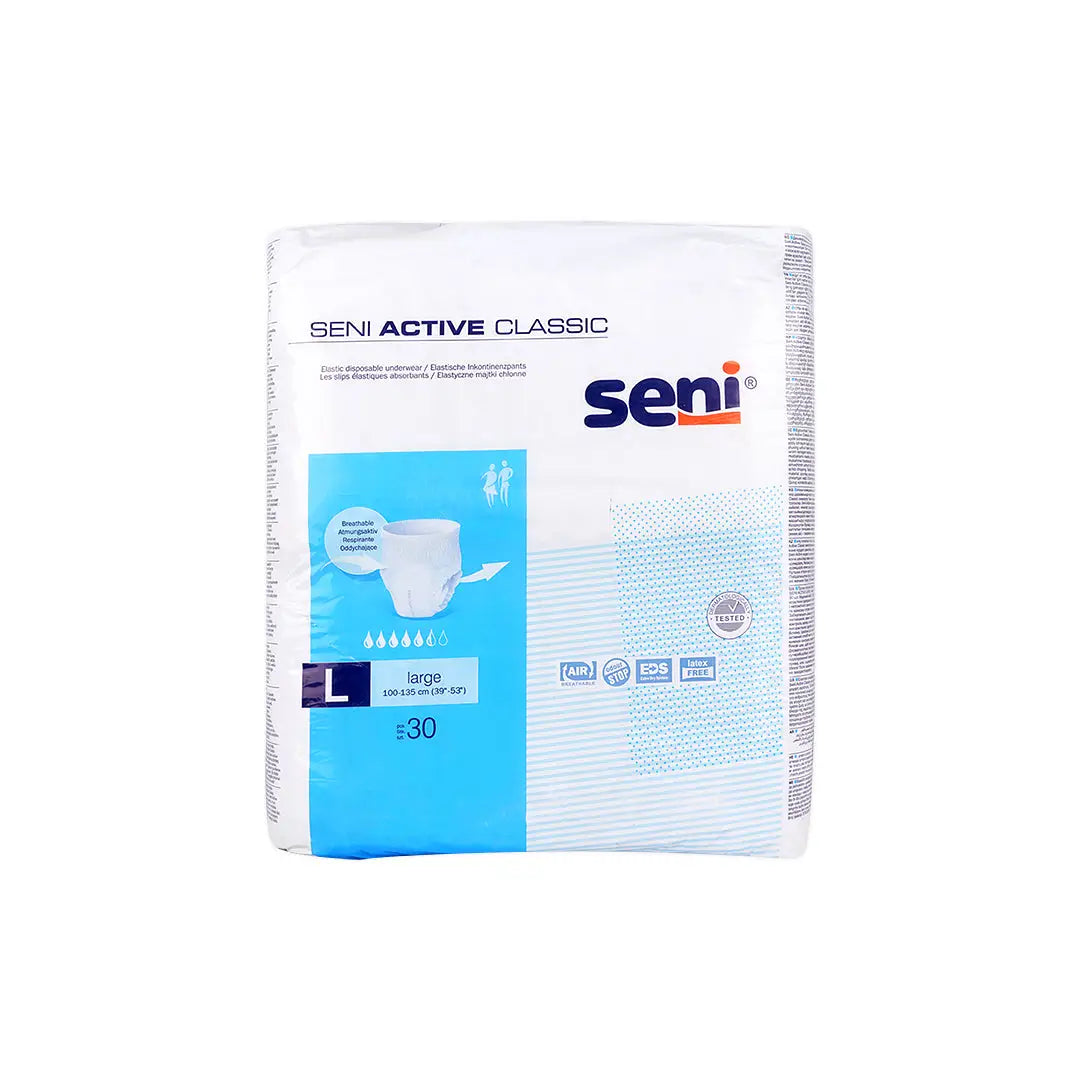 56637-Seni Active Classic Diapers 30pcs- Large +3
