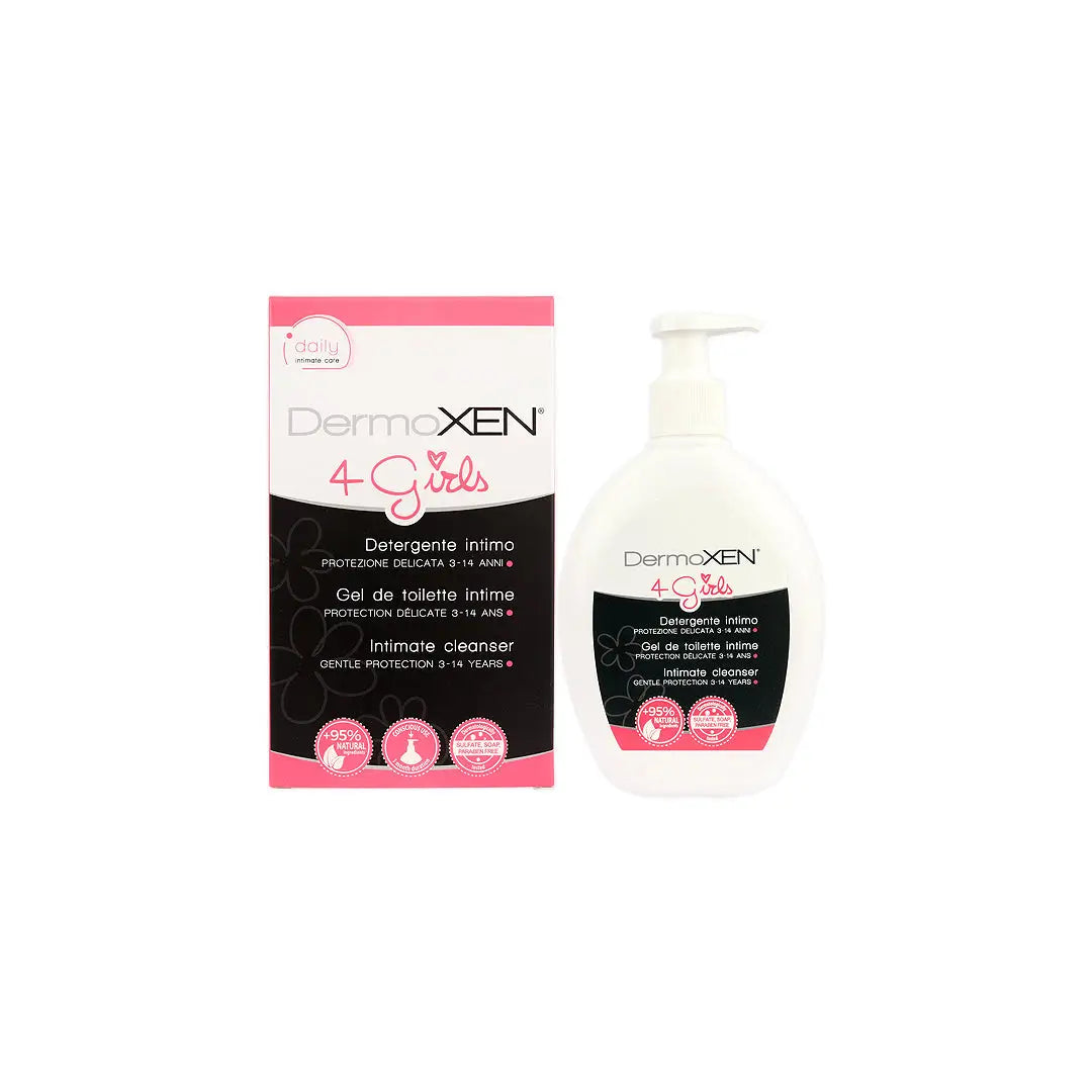 56644-Dermoxen 4 Girls Intimate Cleanser 200ml +1
