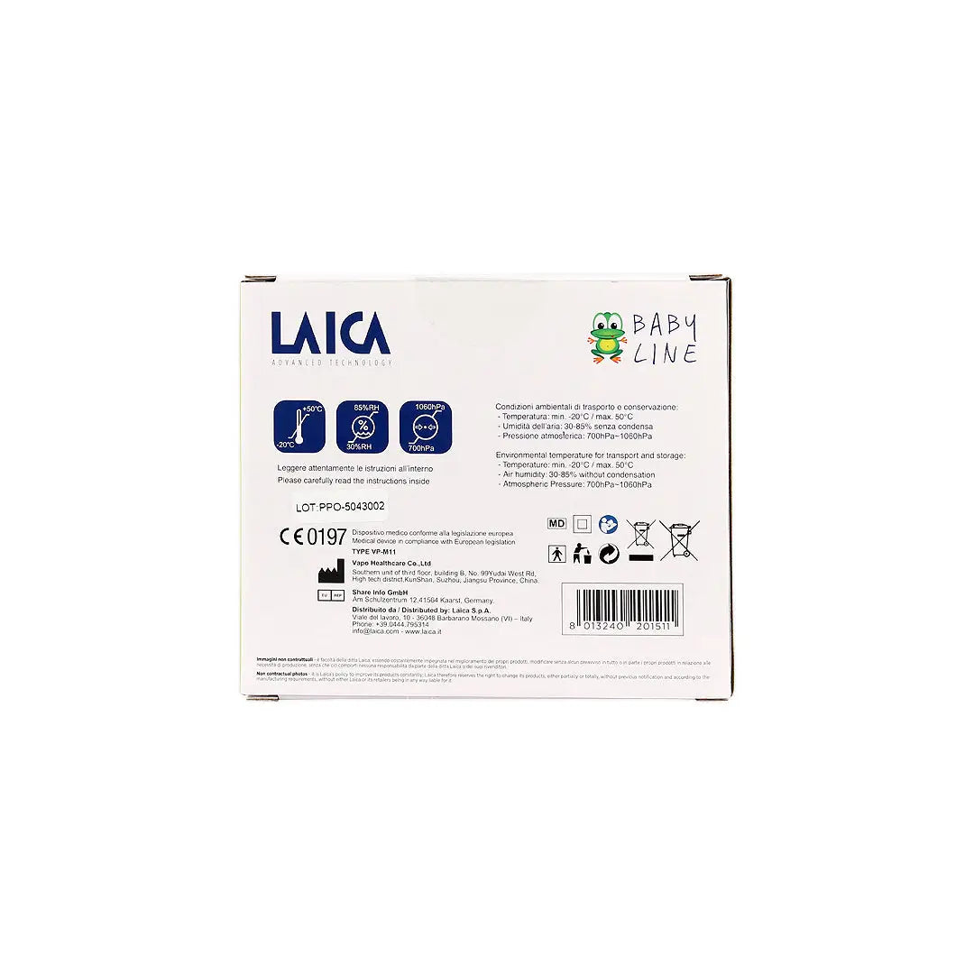 Laica Ultrasonic Portable Nebulizer-NE1011