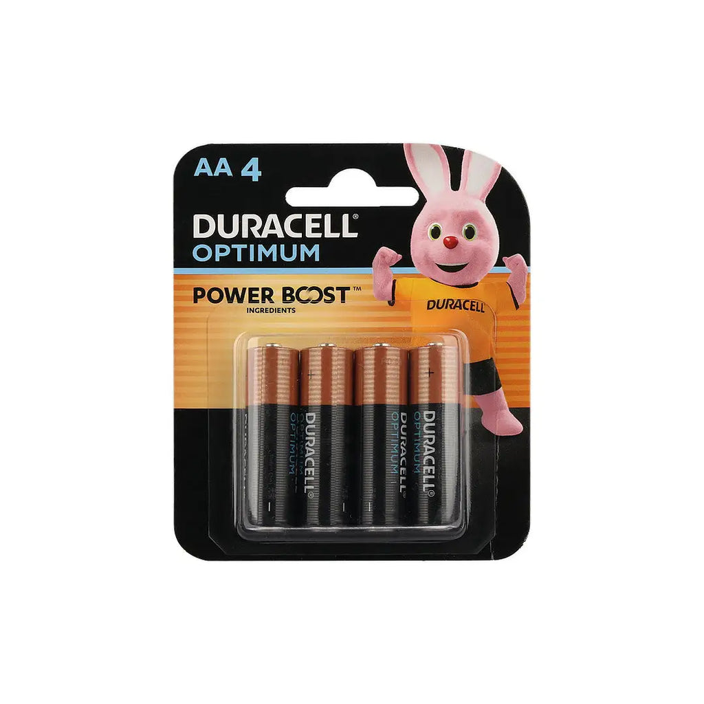 ديوراسيل بطاريات  ألكالاين أوبتيموم 4 قطع - AA