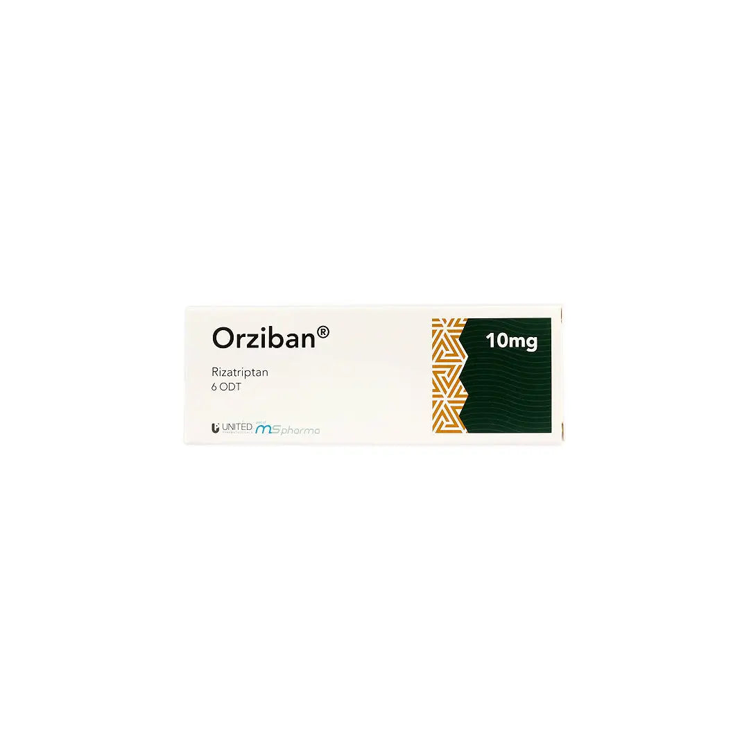 56664-Orziban Rizatriptan 10mg ODT 6Tabs