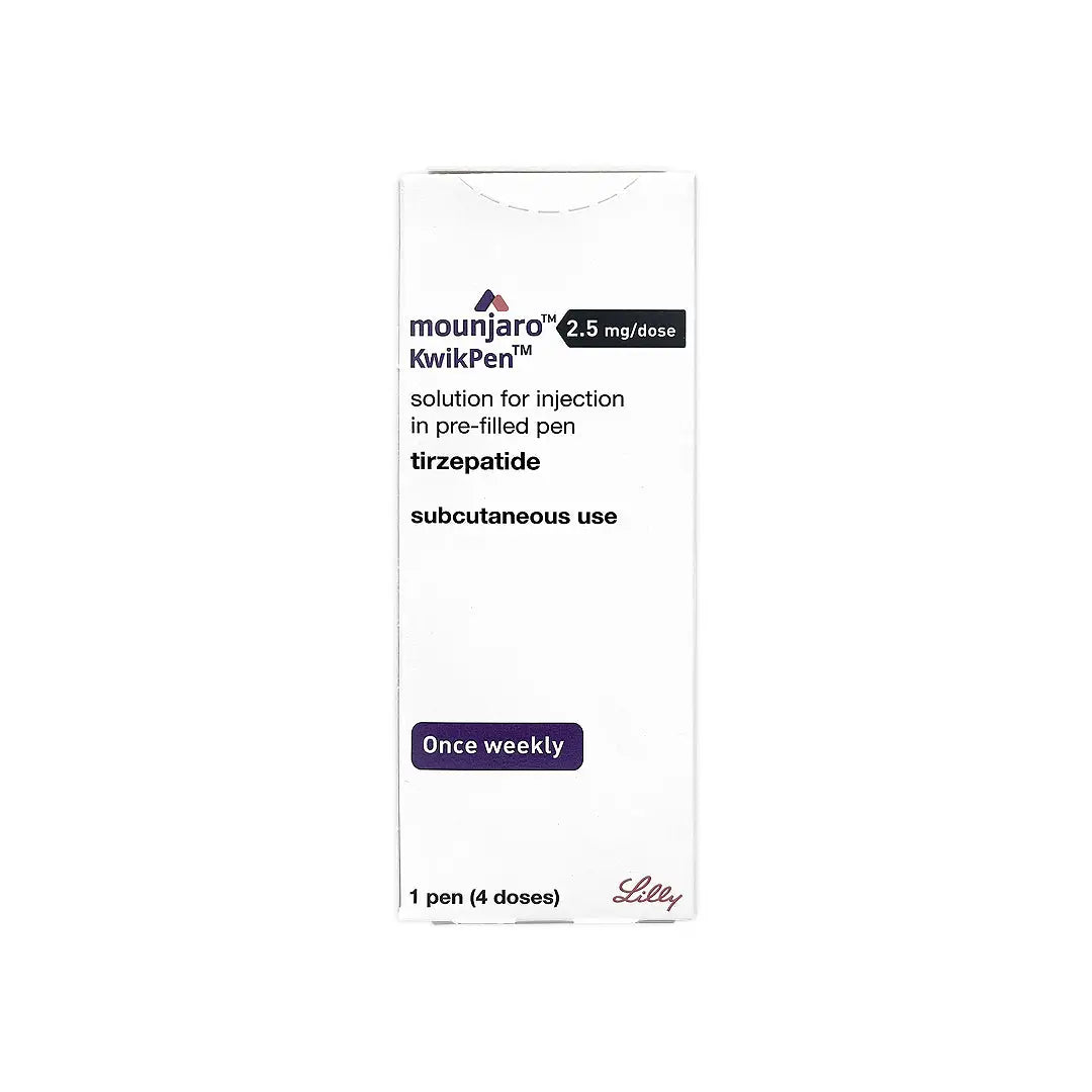 Mounjaro Kwikpen 2.5Mg Sol For Injection In Pre-Filled 1 Pen