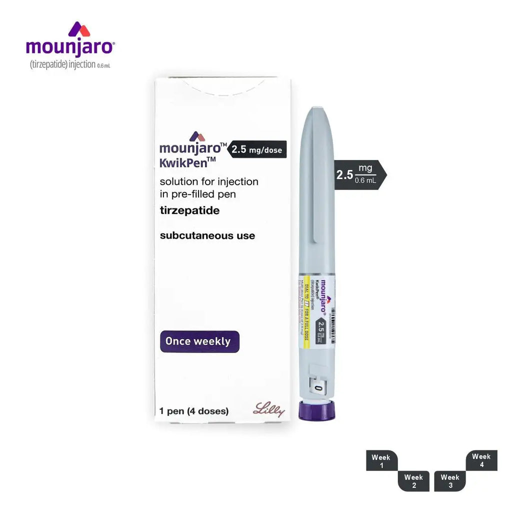 Mounjaro Kwikpen 2.5Mg Sol For Injection In Pre-Filled 1 Pen