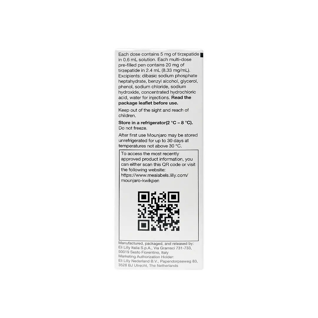 Mounjaro Kwikpen 5Mg Sol For Injection In Pre-Filled 1 Pen
