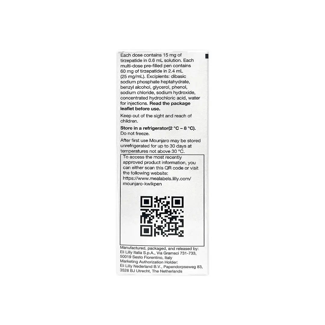 Mounjaro Kwikpen 15Mg Sol For Injection In Pre-Filled 1 Pen