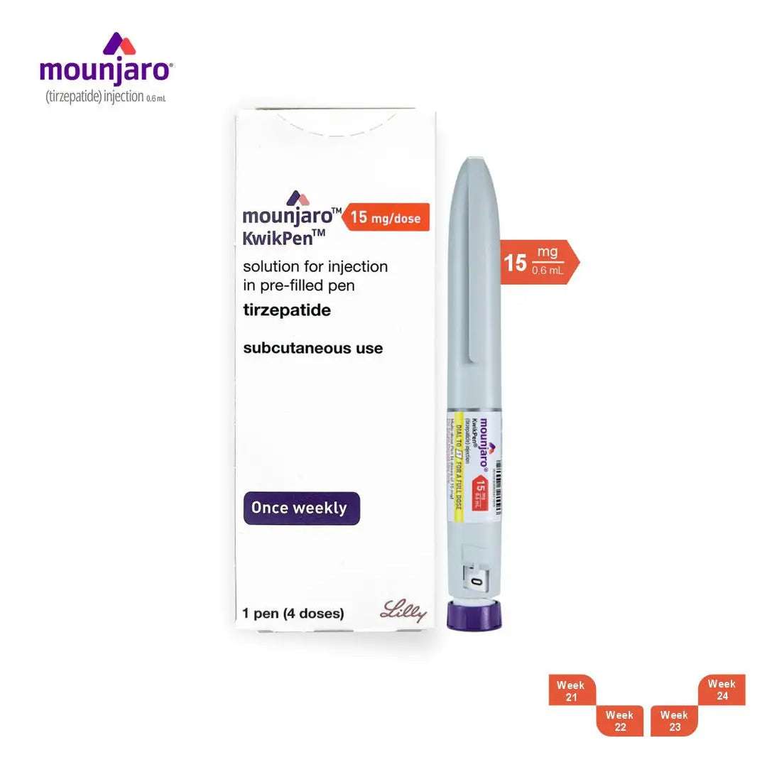 Mounjaro Kwikpen 15Mg Sol For Injection In Pre-Filled 1 Pen – Pharmazone