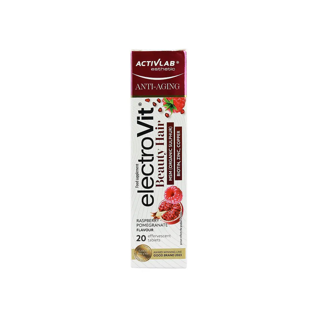 56681-Activlab Esthetic ElectroVit Beauty Hair 20 Effer Tablets +2
