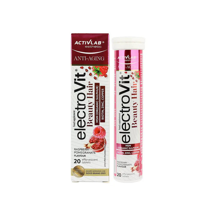 56681-Activlab Esthetic ElectroVit Beauty Hair 20 Effer Tablets +1