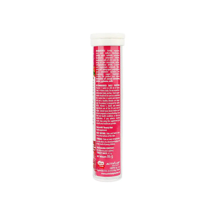 56681-Activlab Esthetic ElectroVit Beauty Hair 20 Effer Tablets +3