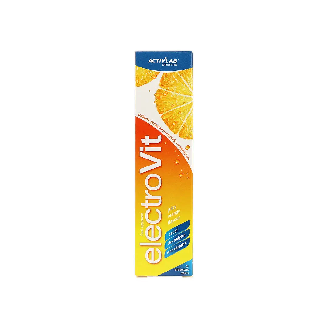 Activlab Pharma ElectroVit 20 Effer Tablets-Juicy Orange