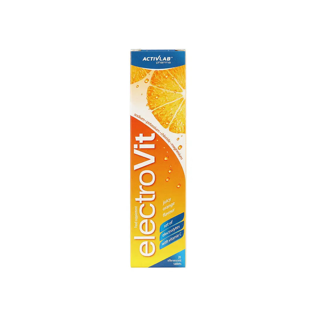 Activlab Pharma ElectroVit 20 Effer Tablets-Juicy Orange