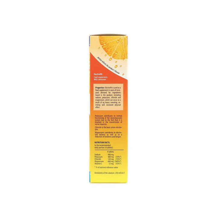 56683-Activlab Pharma ElectroVit 20 Effer Tablets-Juicy Orange +5