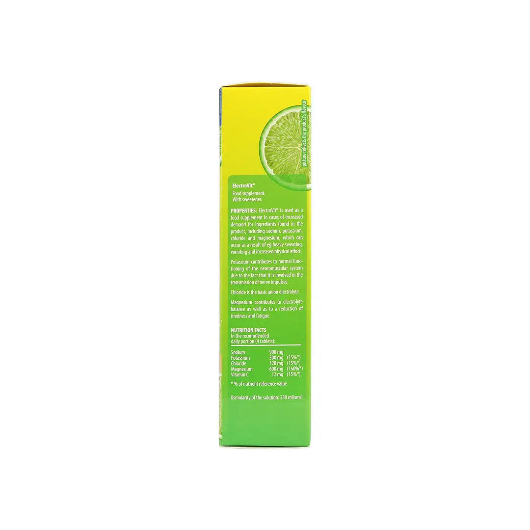 56685-Activlab Pharma ElectroVit Immune 20 Effer Tabs - Lime +5