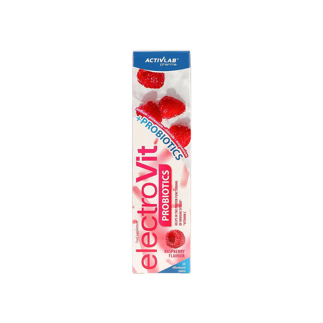 56687-Activlab Pharma ElectroVit Probiotics 20 Effer Tab-Raspberry +7
