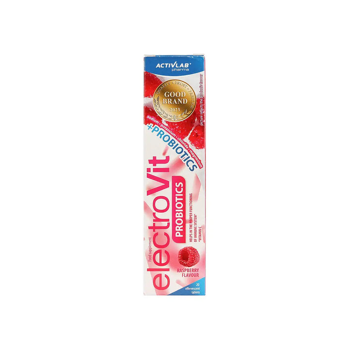 56687-Activlab Pharma ElectroVit Probiotics 20 Effer Tab-Raspberry +1