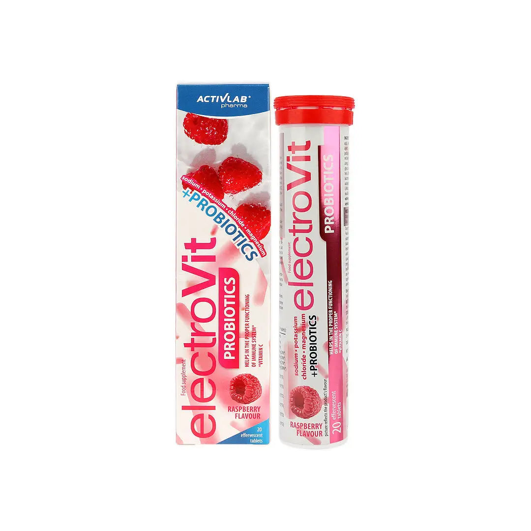 56687-Activlab Pharma ElectroVit Probiotics 20 Effer Tab-Raspberry
