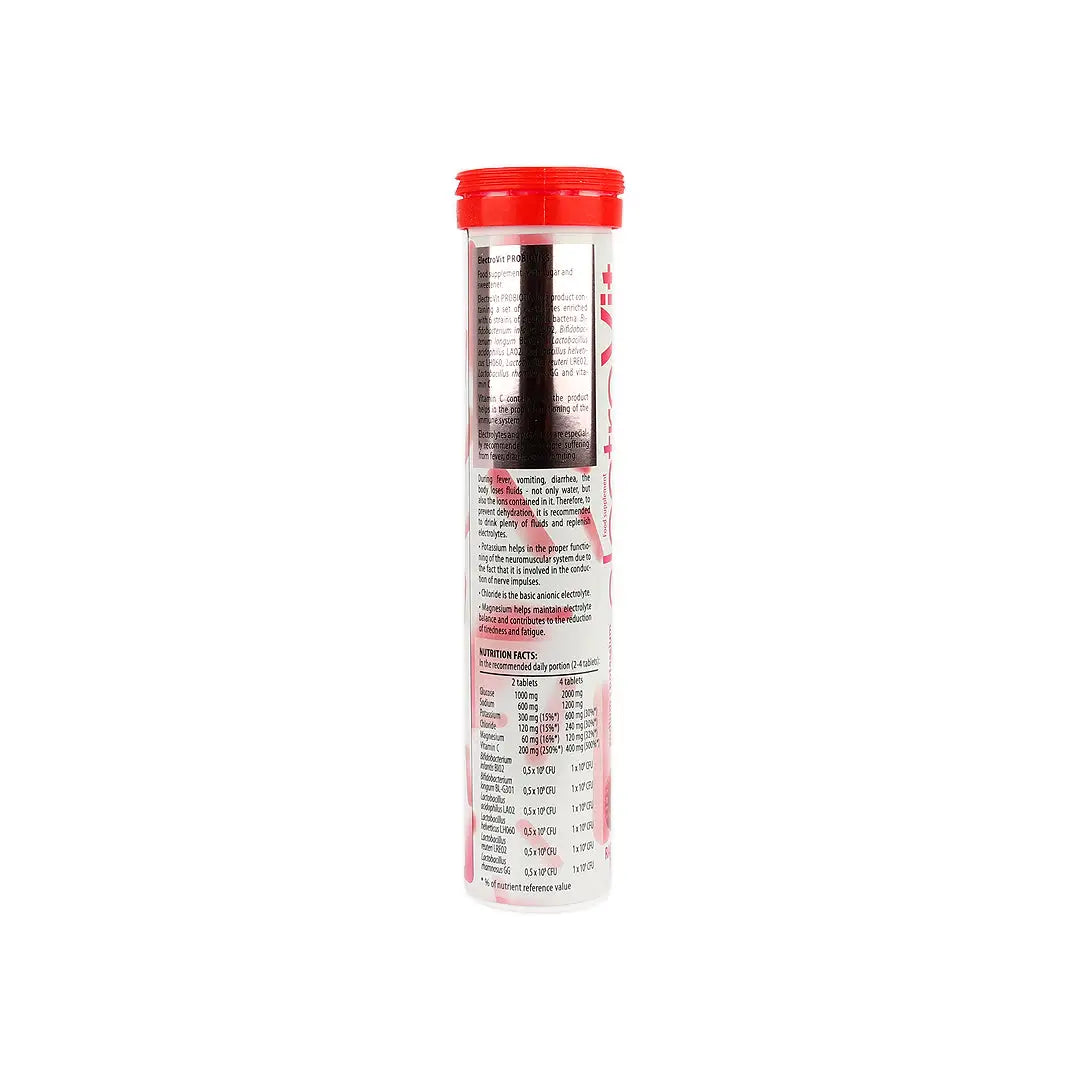 56687-Activlab Pharma ElectroVit Probiotics 20 Effer Tab-Raspberry +3