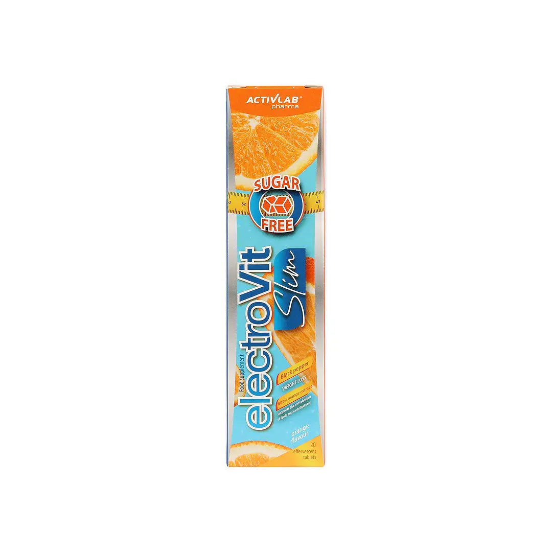 56688-Activlab Pharma ElectroVit Slim 20 Effer Tabs - Orange +2