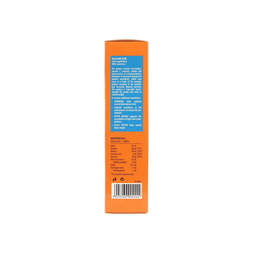 56688-Activlab Pharma ElectroVit Slim 20 Effer Tabs - Orange +6