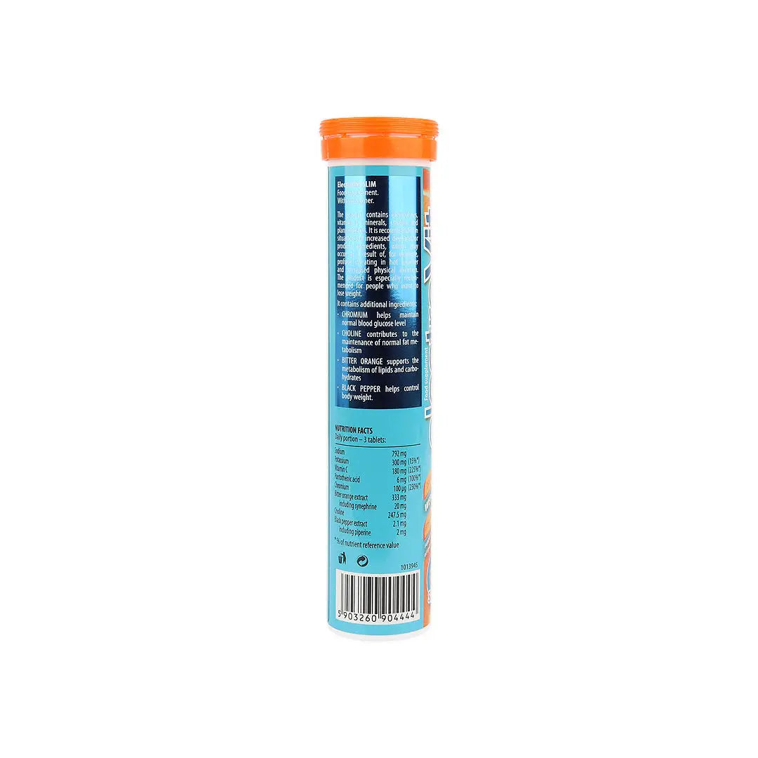 56688-Activlab Pharma ElectroVit Slim 20 Effer Tabs - Orange +3