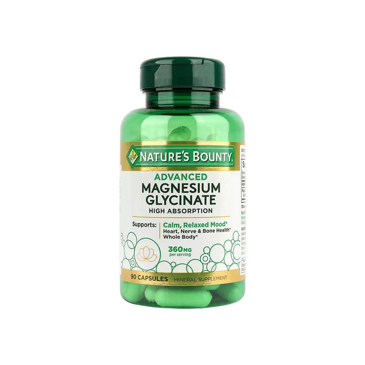 56689-Natures Bounty Advanced Magnesium Glycinate 360Mg 90 Caps