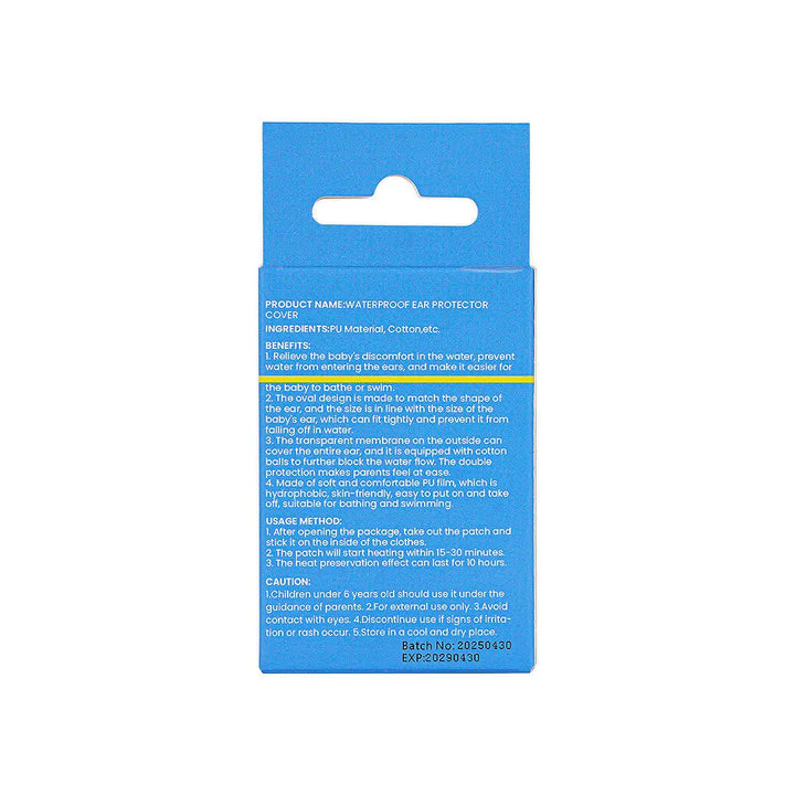 56693-Black &amp; Brown Waterproof Ear Protector Cover 30pcs +3