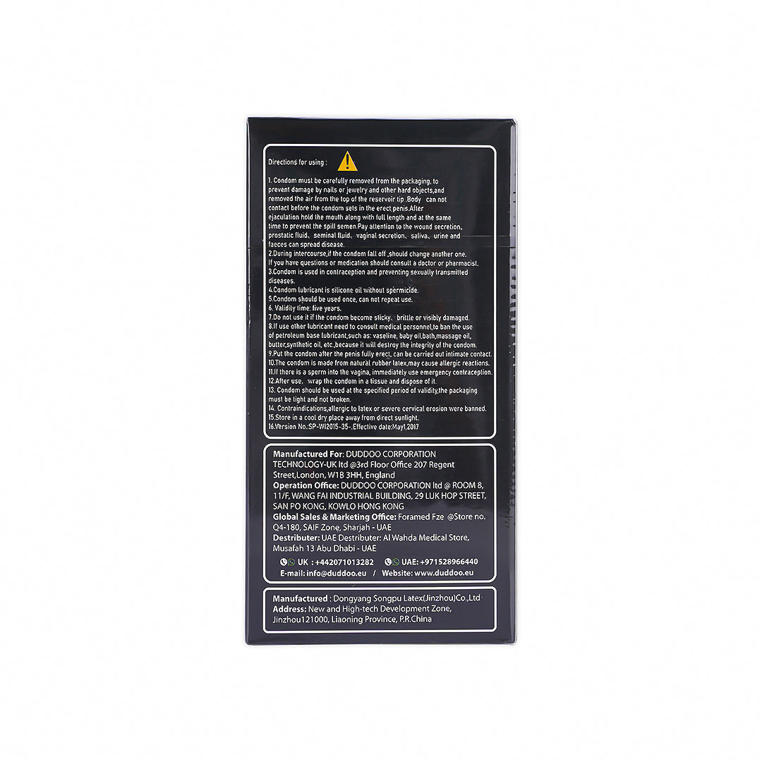 Duddoo Condom Dotted Delay 12pcs