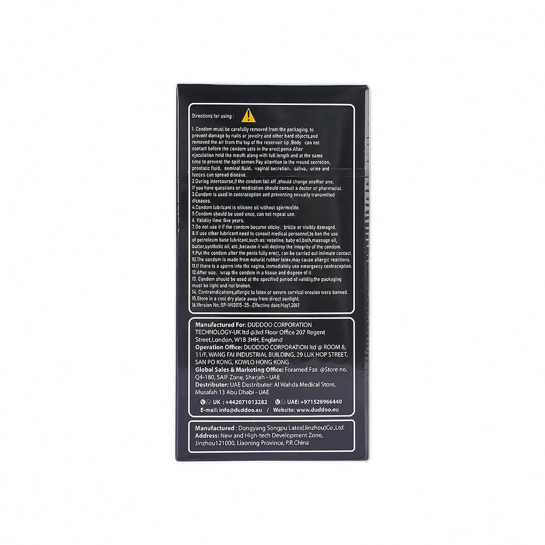 Duddoo Condom Dotted Delay 12pcs