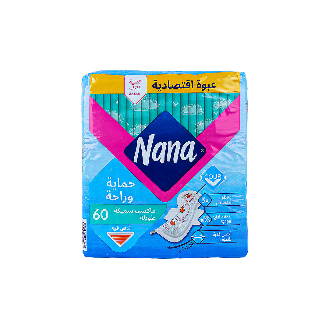 Nana Maxi Thick Long 60Pcs