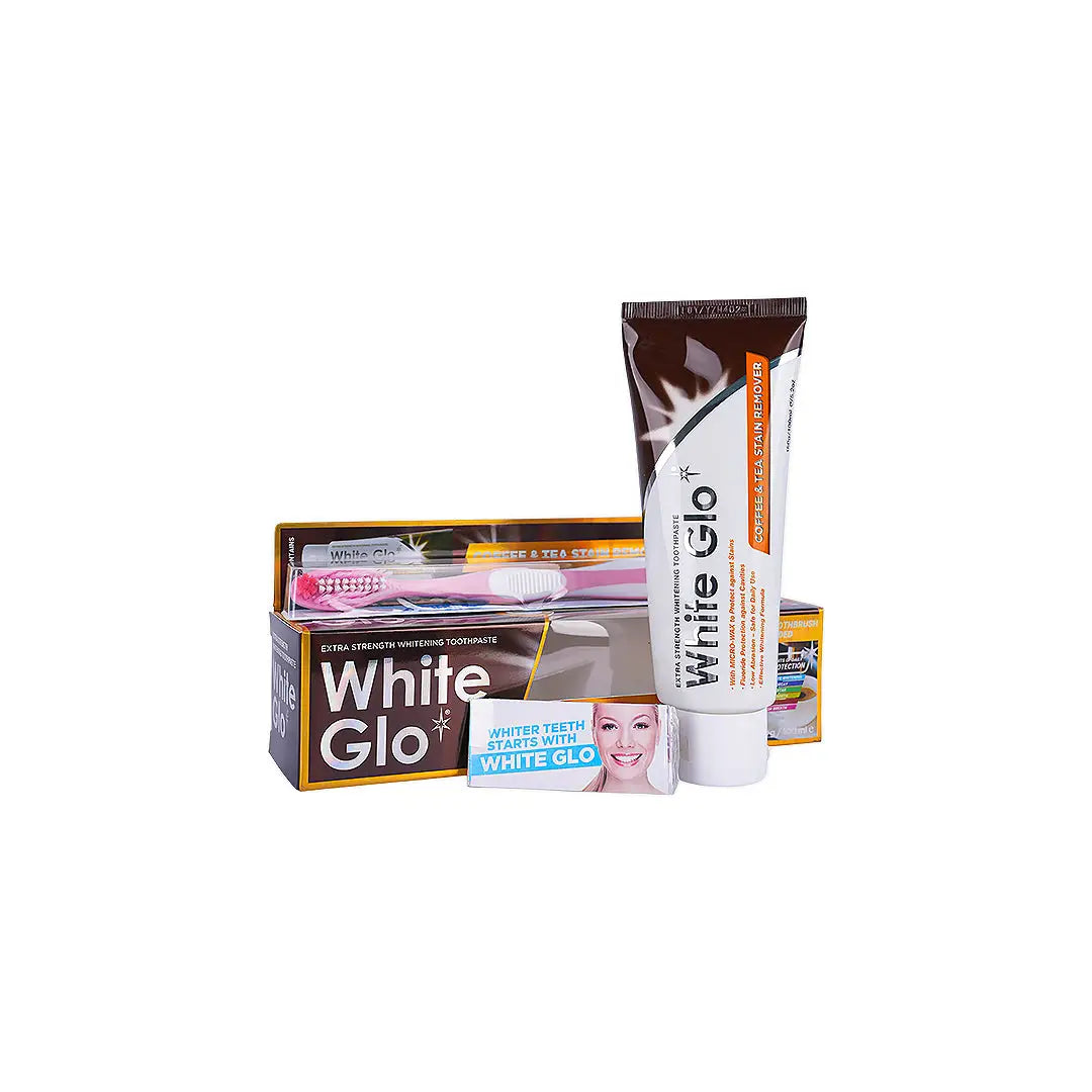 56718-White Glo Coffee & Tea Stain Remover Toothpaste 100ml