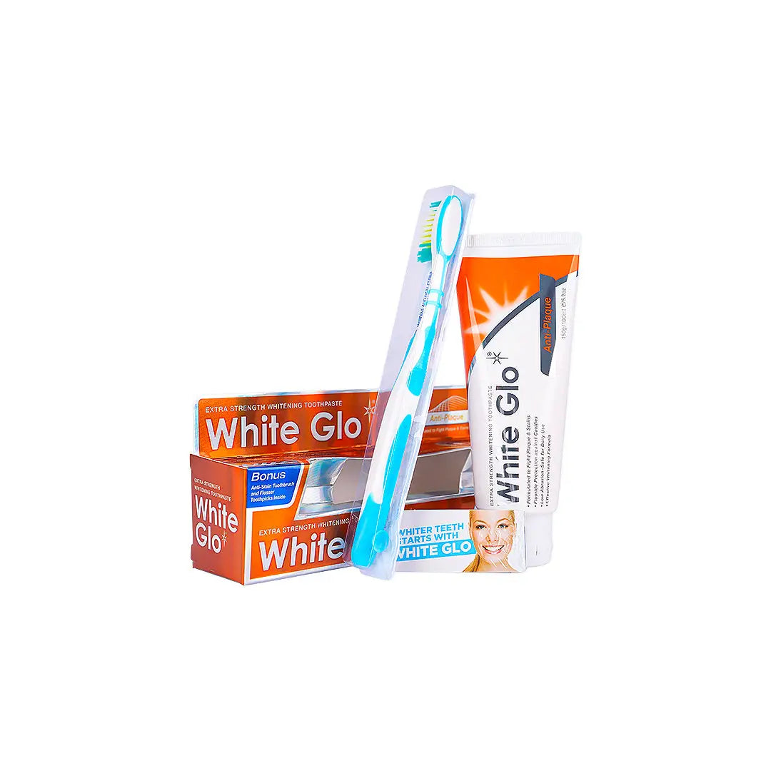56719-White Glo Anti Plaque Toothpaste 100ml