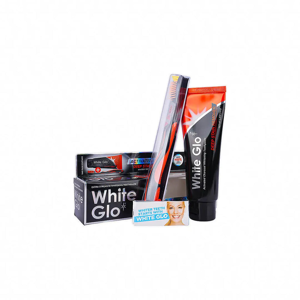 White Glo Activated Charcoal Toothpaste 100ml