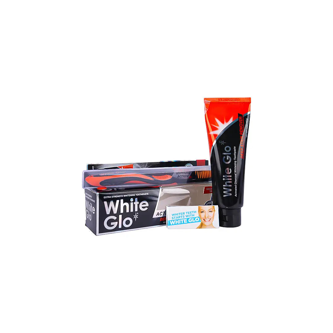 White Glo Activated Charcoal Toothpaste 100ml