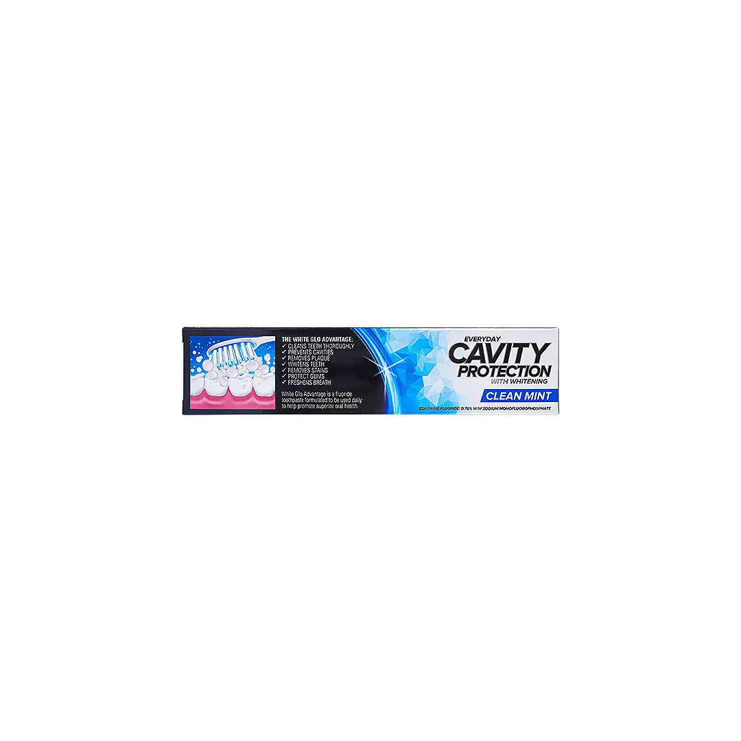 White Glo Cavity Protection Toothpaste 91ml-Clean Mint