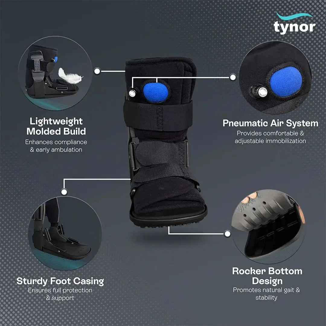 Tynor Walking Boot Air Short-D52 M
