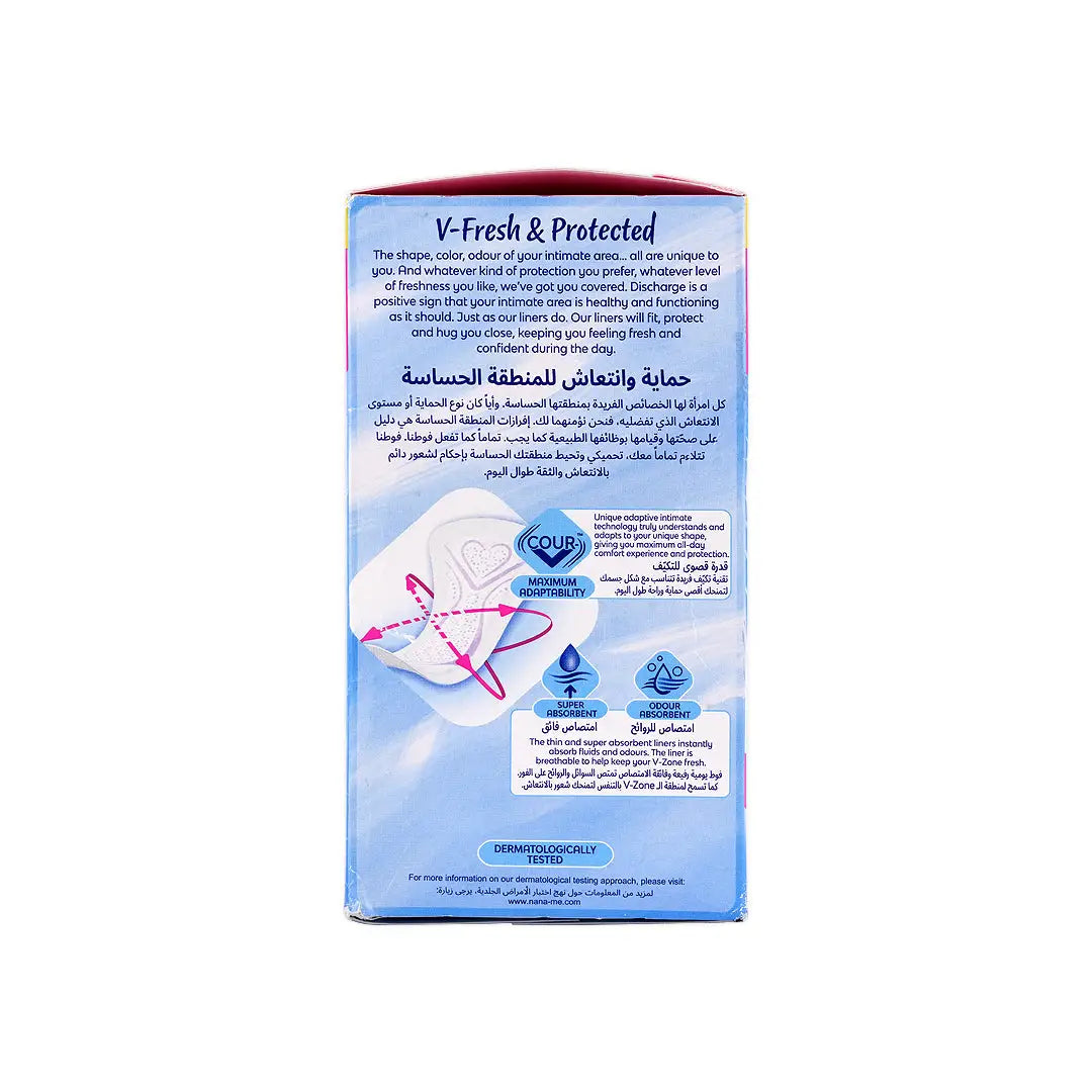 56729-Nana Daily Liners Regular 64Pcs +2