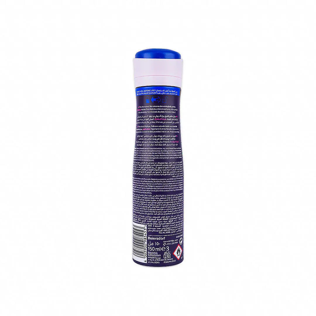 Nivea 72h Anti-Perspirant Spray 150ml-Pearl & Beauty