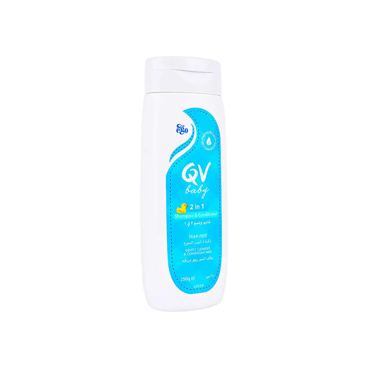 56732-Qv Baby 2 In 1 Shampoo &amp; Conditioner 250g +2