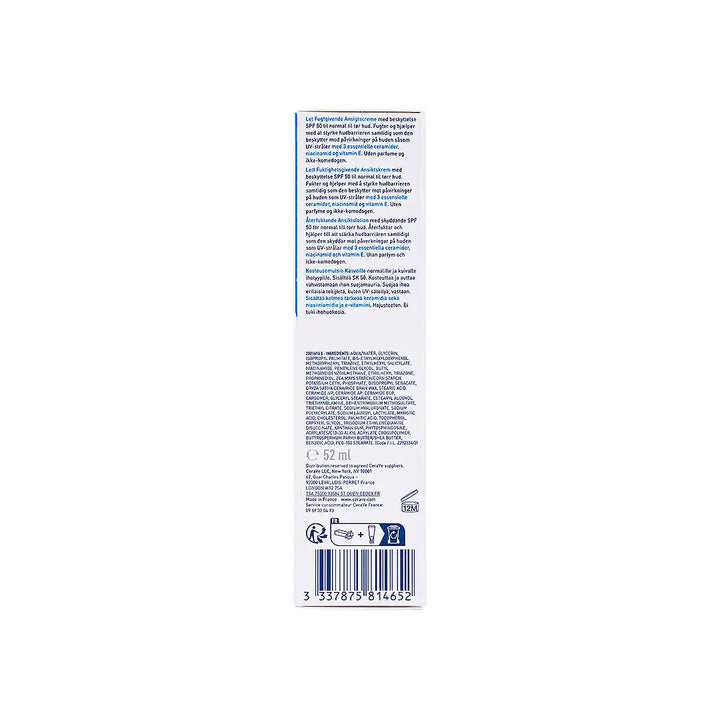 56734-Cerave Facial Moisturizing Lotion Spf 50 AM 52ml +4