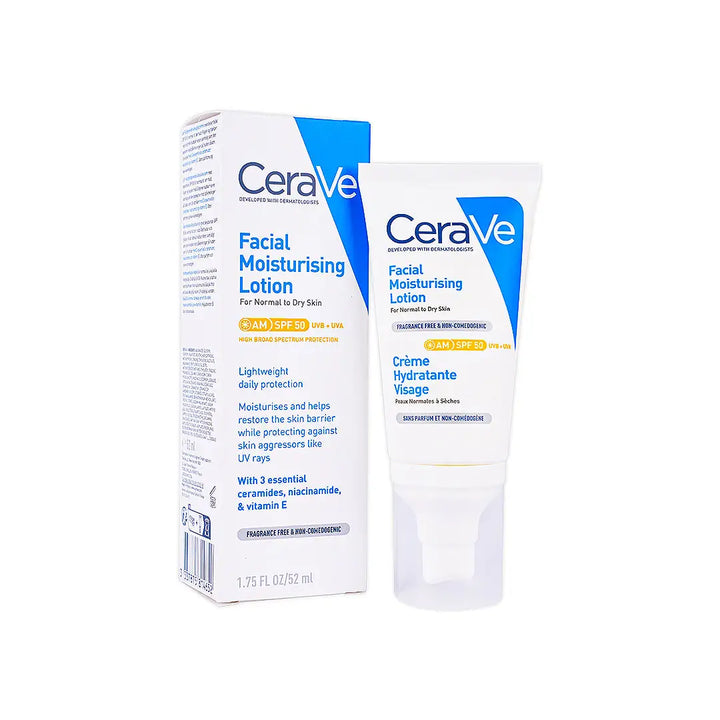56734-Cerave Facial Moisturizing Lotion Spf 50 AM 52ml +7