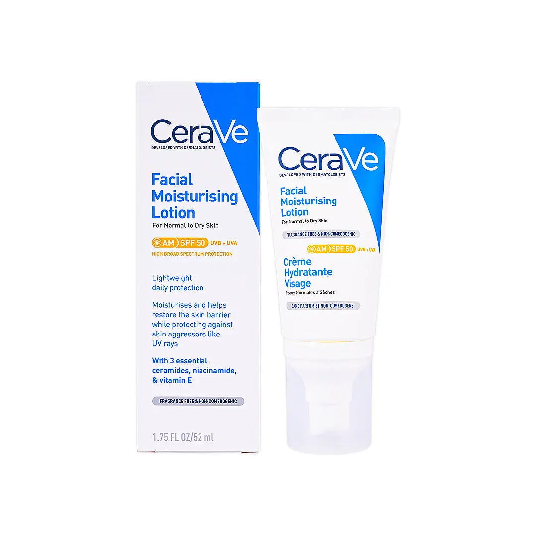 56734-Cerave Facial Moisturizing Lotion Spf 50 AM 52ml +1