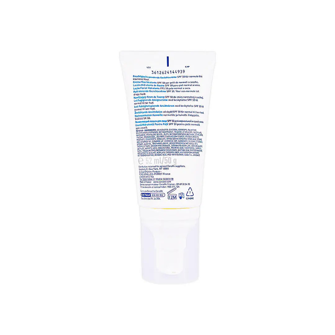 56734-Cerave Facial Moisturizing Lotion Spf 50 AM 52ml +3