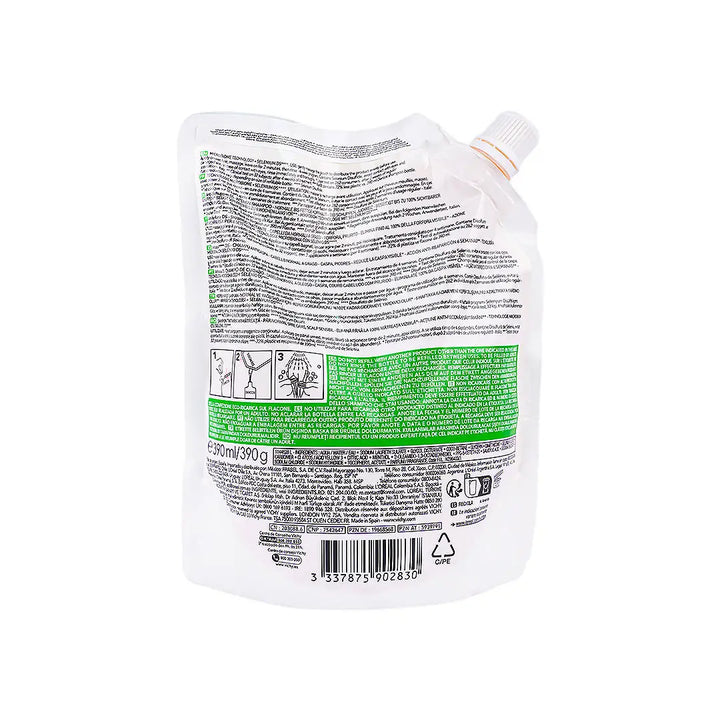 56736-Vichy Anti Dandruff Ds Normal To Oily Refill Shampoo 390ml +1