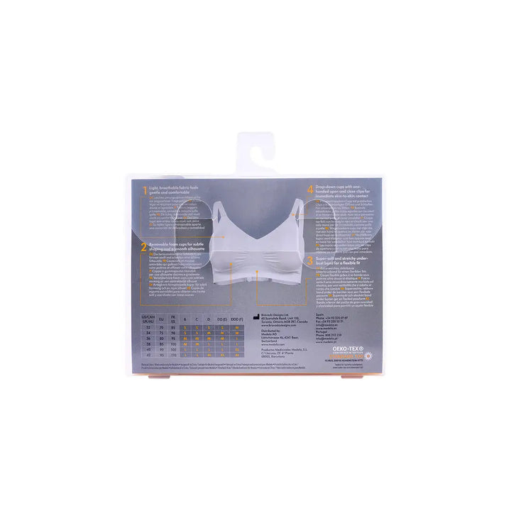 56763-Medela Comfy Bra-White M +3