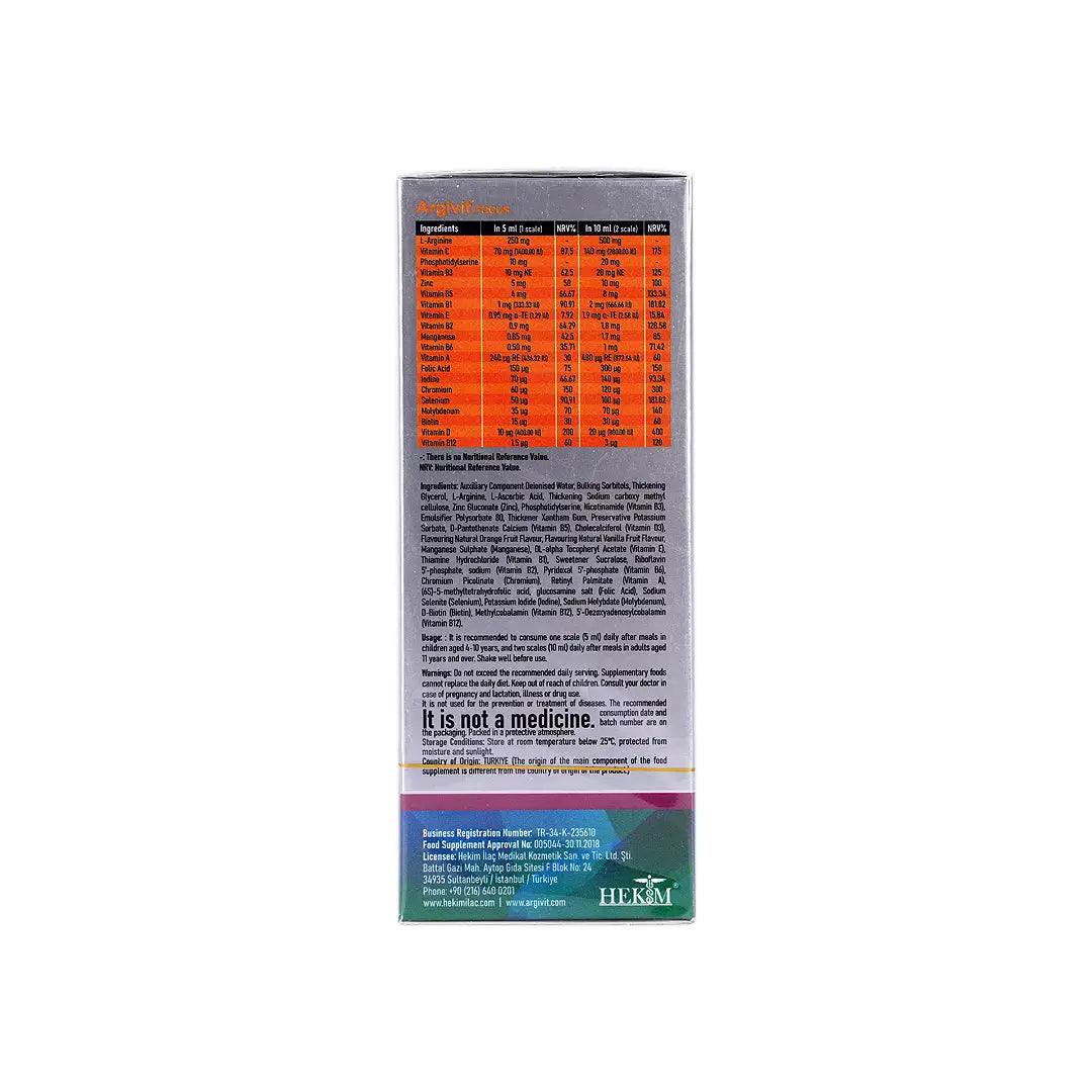 56780-Argivit Focus Syrup 150ml +1