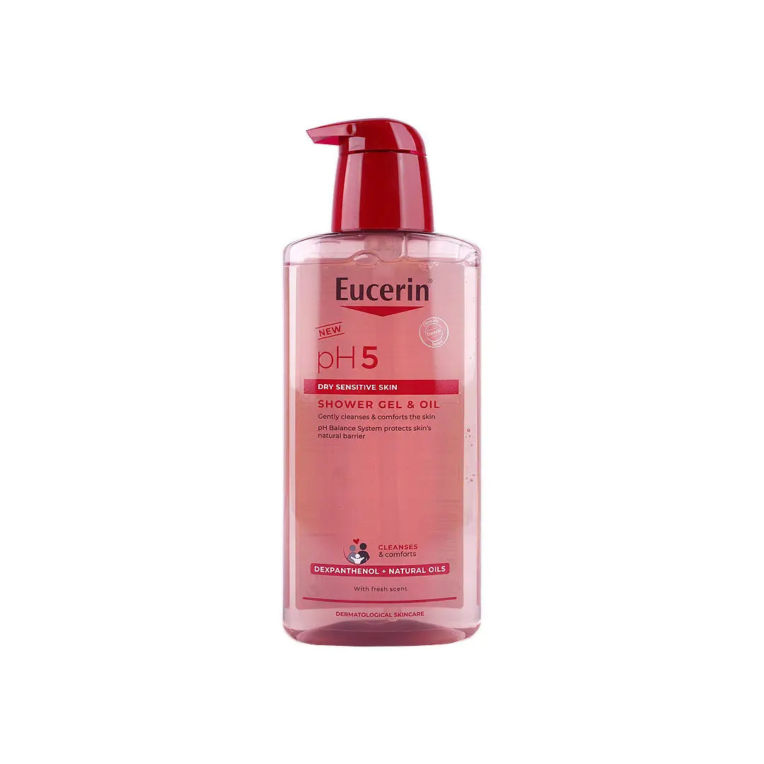 56793-Eucerin Ph5 Dry Sensitive Skin Shower Gel & Oil 400ml