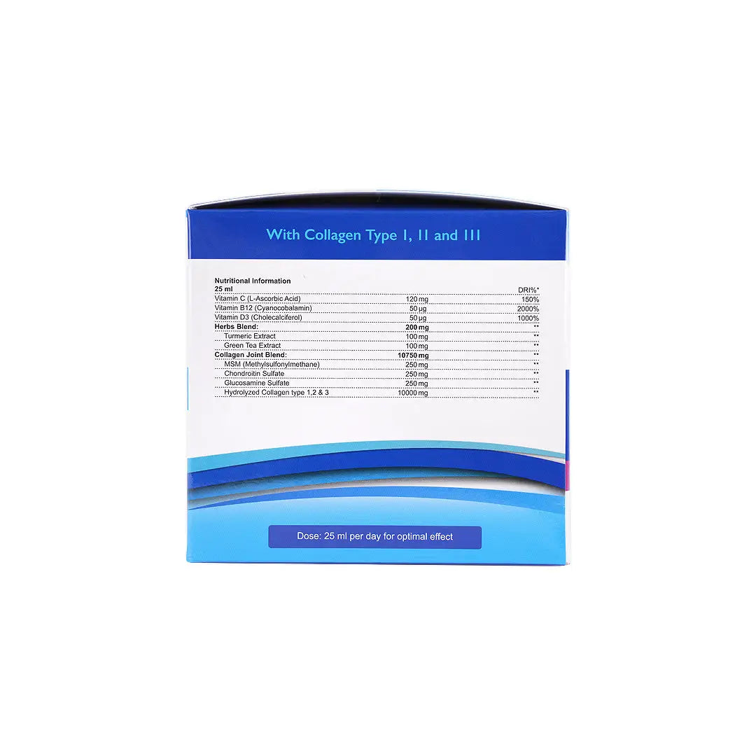 Swedish Nutra 1000mg Collagen Joint Shots 30x25ml